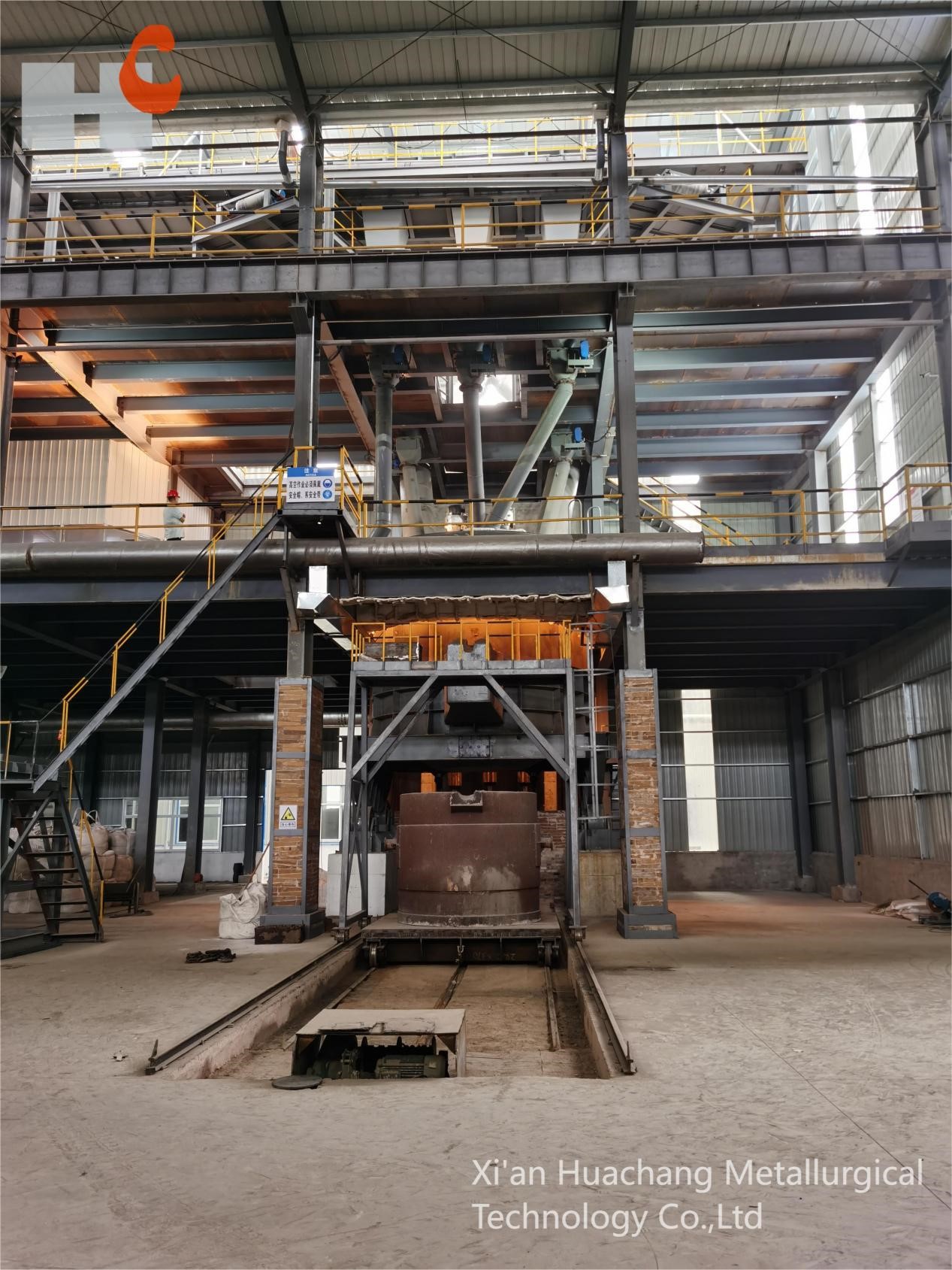 3600KVA Micro Carbon Ferrochrome Refining Furnace 3600KVA Micro Carbon Ferrochrome Refining Furnace